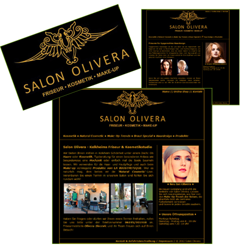 Website Salon Olivera