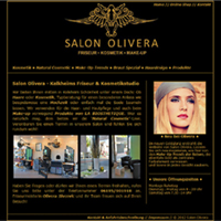 Website Salon Olivera